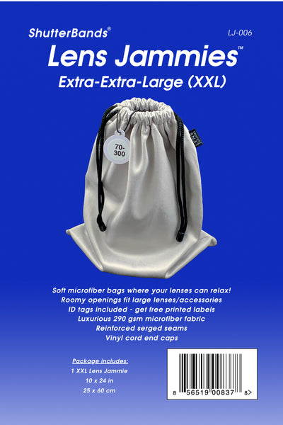 Lens Jammies - Xtra-Xtra-Large 1-pack (LJ-006) – ShutterBands