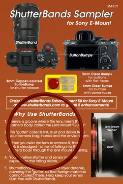 ShutterBands Sampler - Sony E-Mount